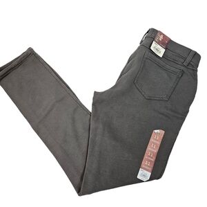 NWT Mudd Gray Stretch‎ Terry Lined Jeggings Skinny Pants Size 11 Juniors L54